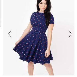 Unique Vintage Ladybug dress